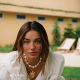 TORTUGA WHITE PEARL NECKLACE