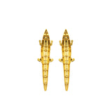 CROCO EARRINGS