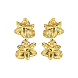 DOUBLE ORCHID JUVENA EARRINGS