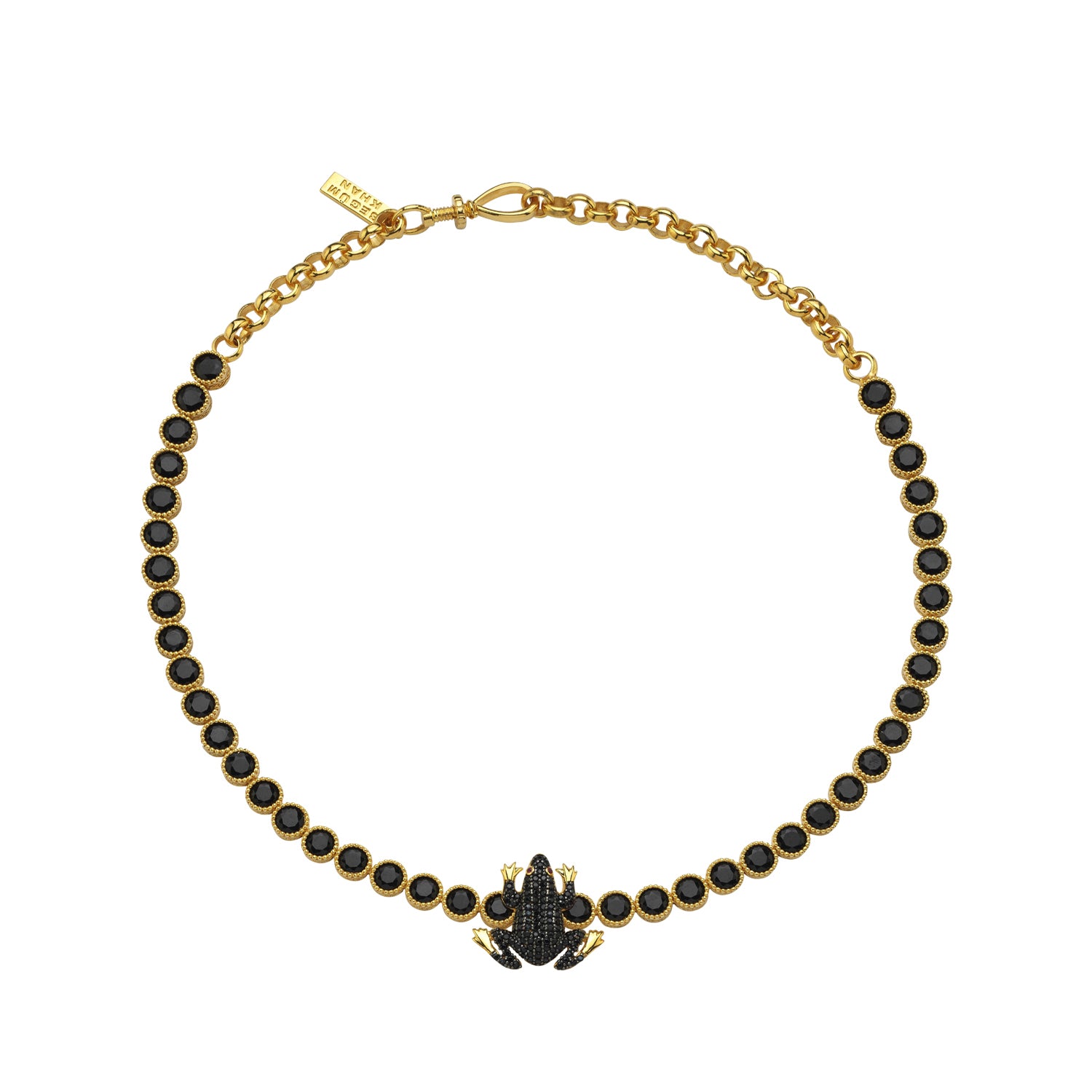 FROG TENNIS NECKLACE