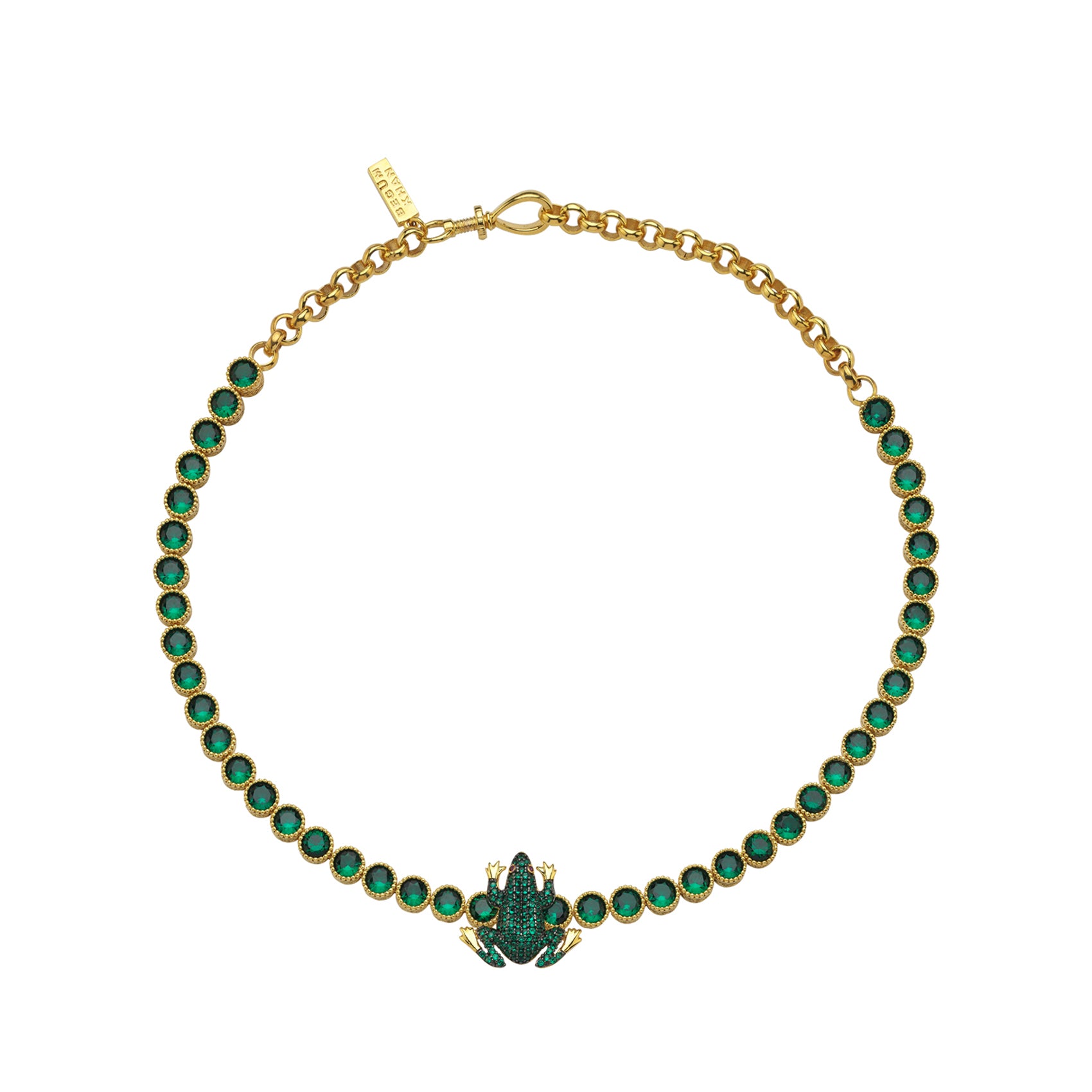 FROG TENNIS NECKLACE