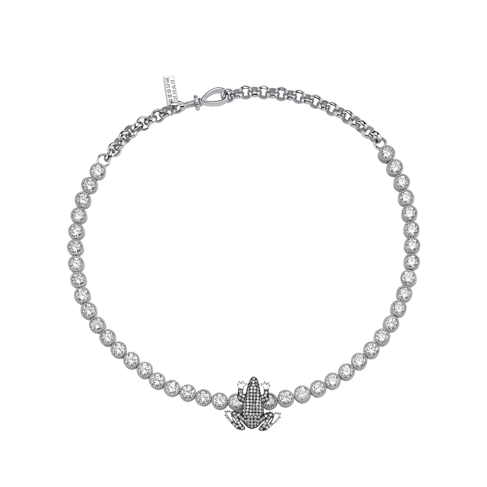 FROG TENNIS NECKLACE