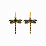 MINI DRAGONFLY HOOP EARRINGS
