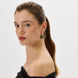 LADYBUG SHIELD EARRINGS