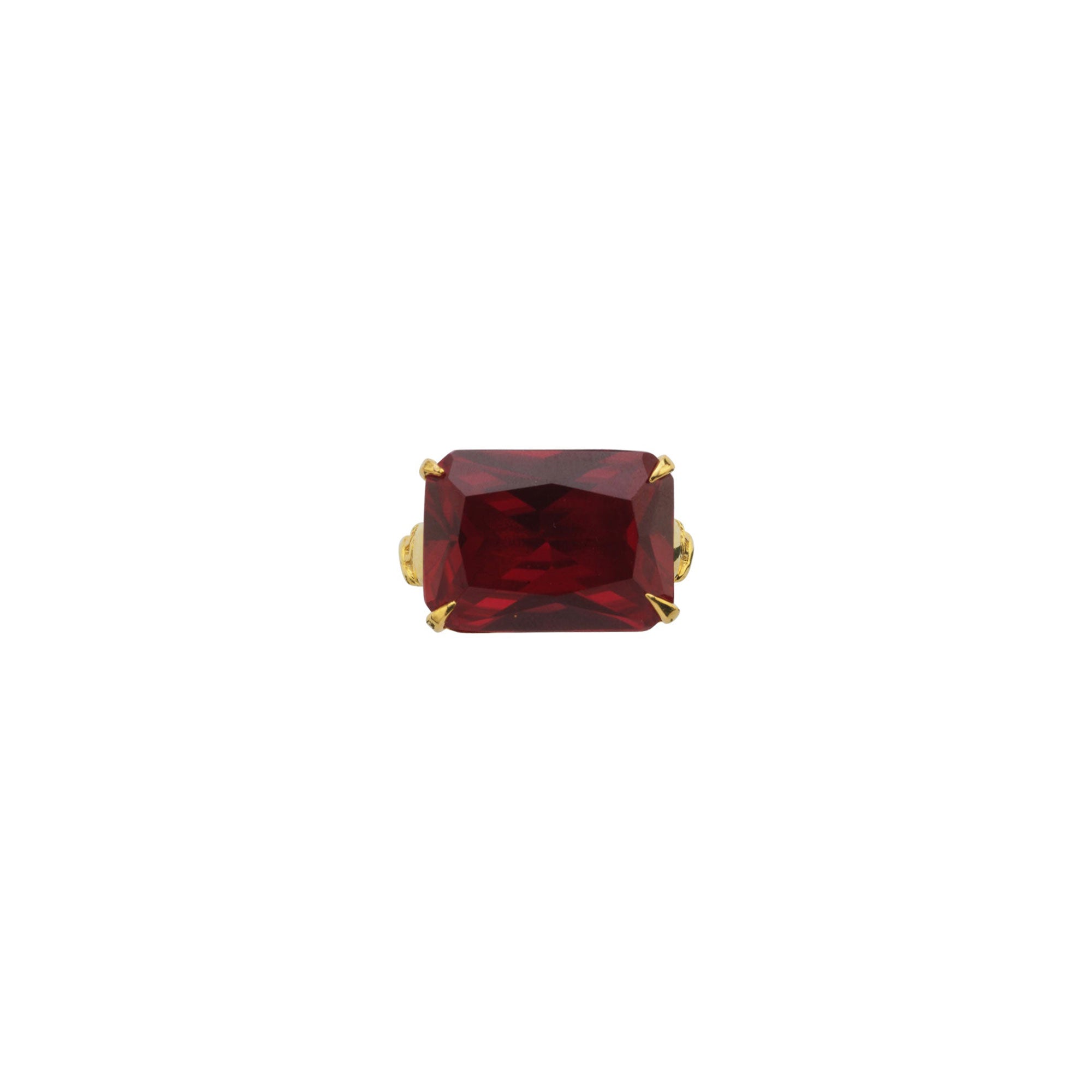 Marry Me Ring by BEGÜM KHAN – burgundy