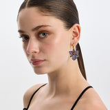 ORCHID JUVENA HOOP EARRINGS