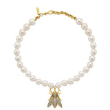 PERLA PRINCESS BEE CHOKER