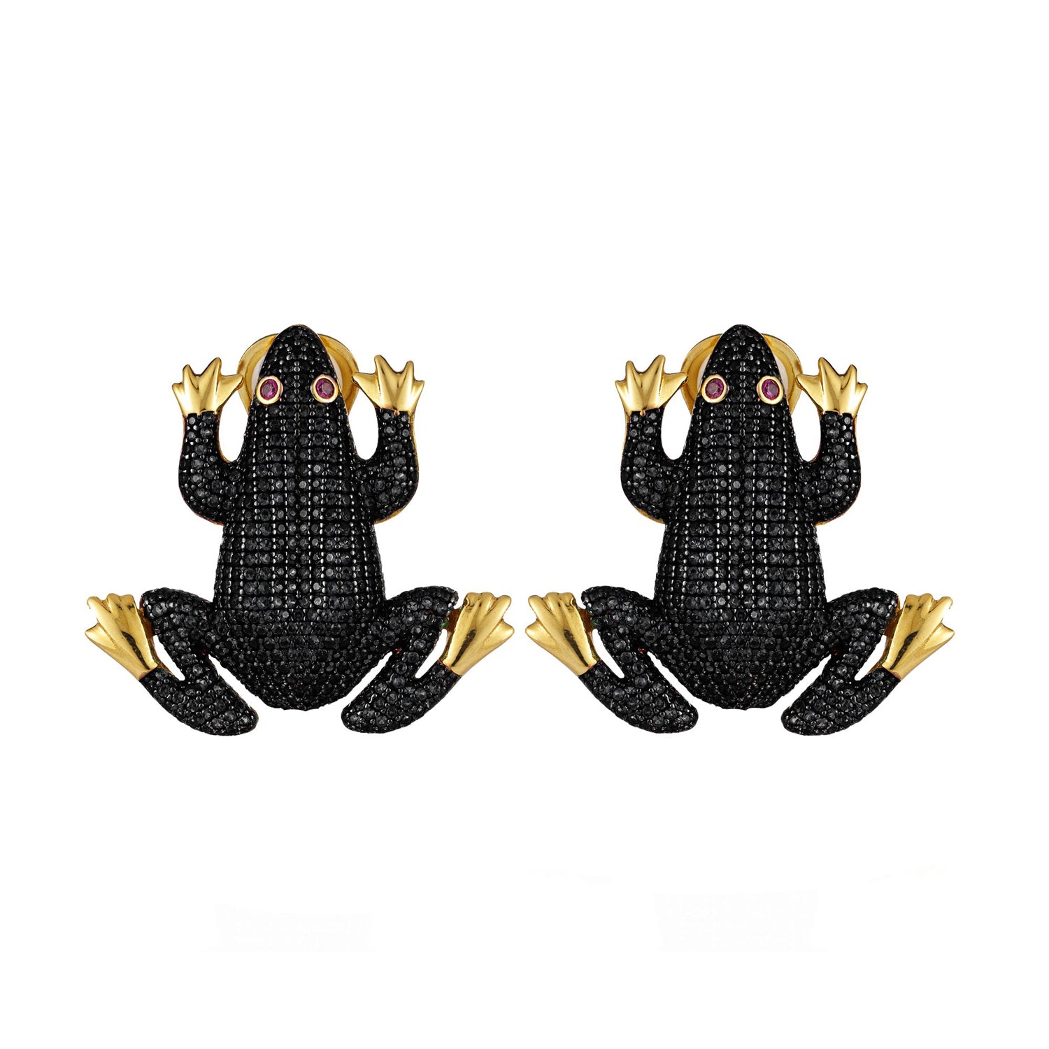 PRINCE FROG EARRINGS