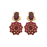SCARAB SOLE EARRINGS