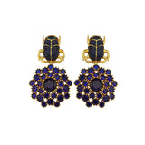 SCARAB SOLE EARRINGS