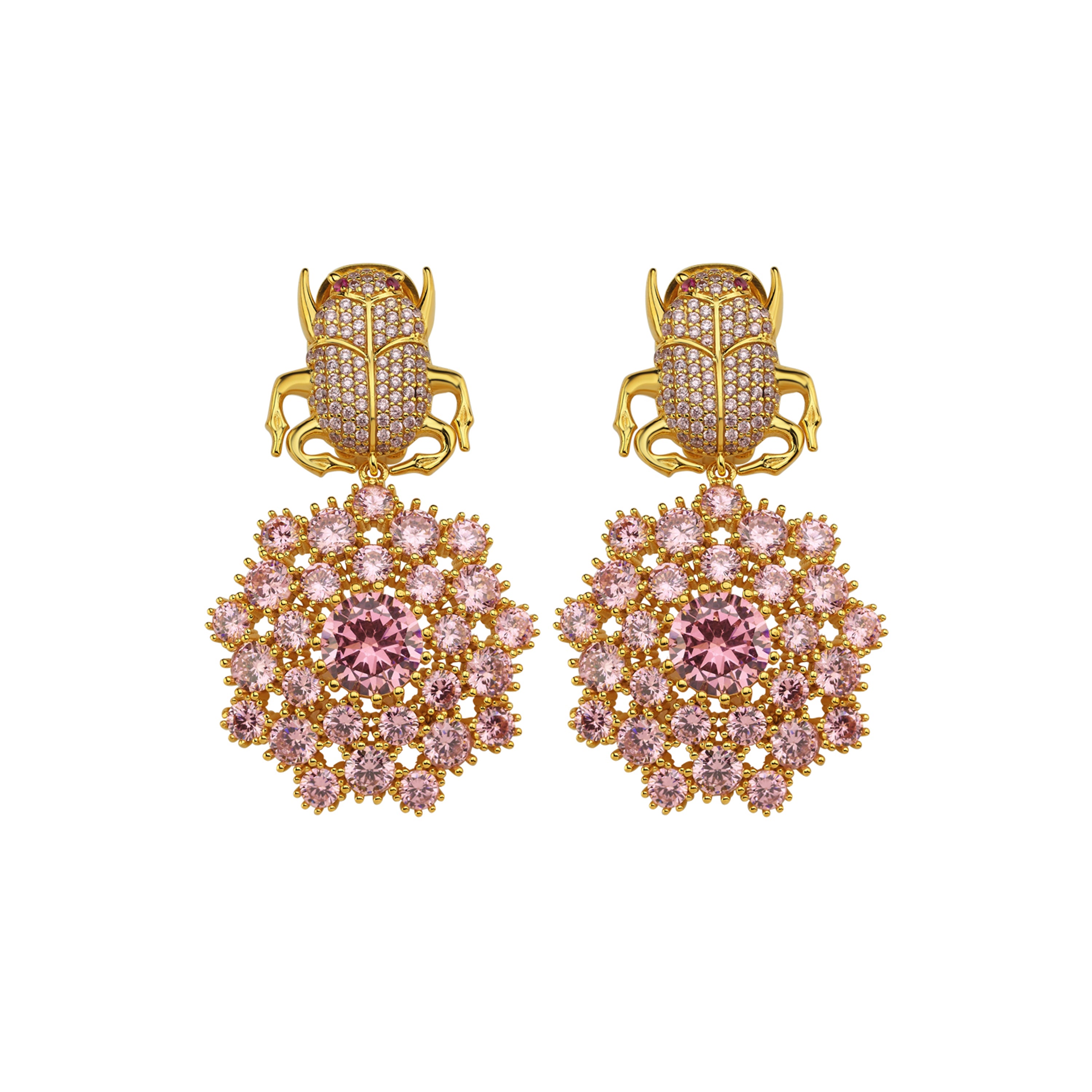 SCARAB SOLE EARRINGS