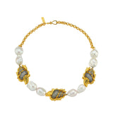 SHELL BAROQUE CHOKER