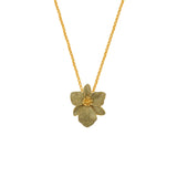 SINGAPORE ORCHID NECKLACE