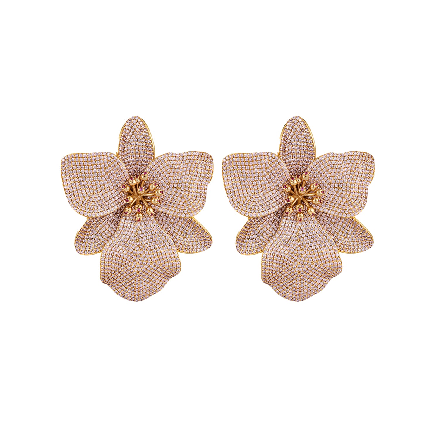 SINGAPORE ORCHIDS EARRINGS