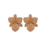 SINGAPORE ORCHID EARRINGS