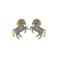 TURKOMAN HORSE EARRINGS