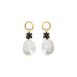 TURTLE BAROQUE HOOP EARRINGS