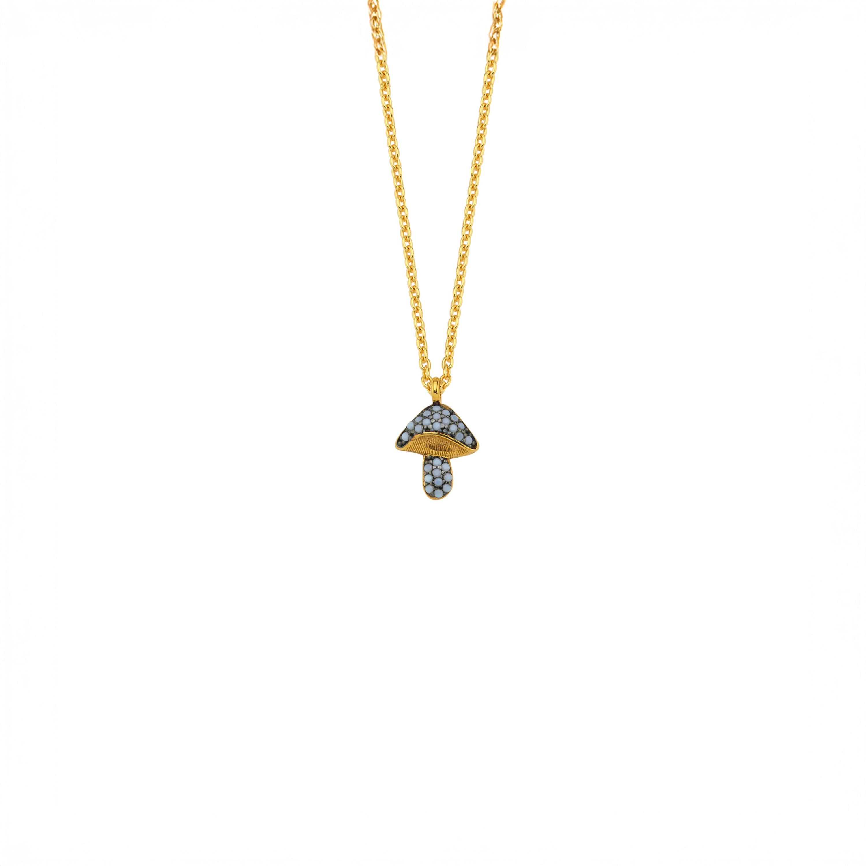 NANO MUSHROOM NECKLACE