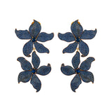 DOUBLE LILIUM EARRINGS